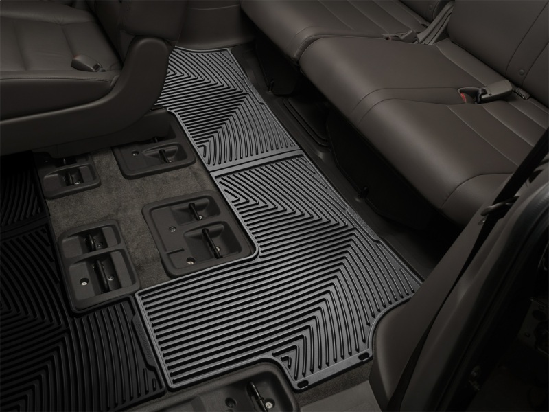 Honda Odyssey Floor Mats - Rear - WeatherTech - All-Weather - Black - `11-`27
