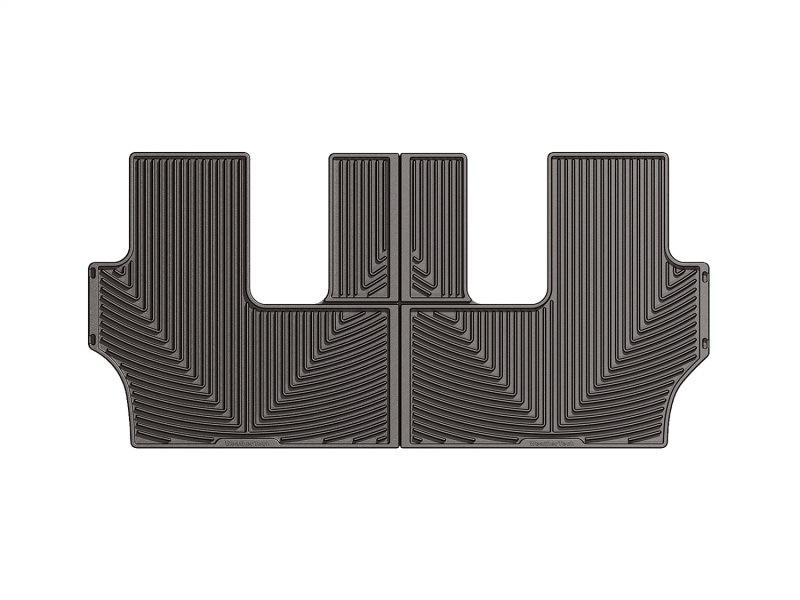 Honda Odyssey Rubber Mats - Rear - WeatherTech - Cocoa - `11-`16