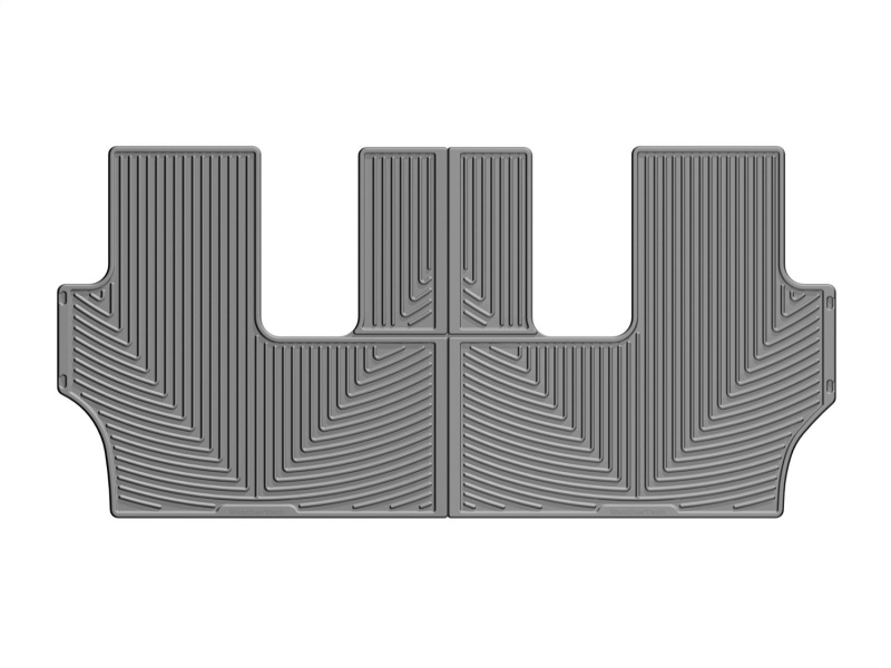 Honda Odyssey Rear Rubber Mats - WeatherTech - Grey - `11-`27