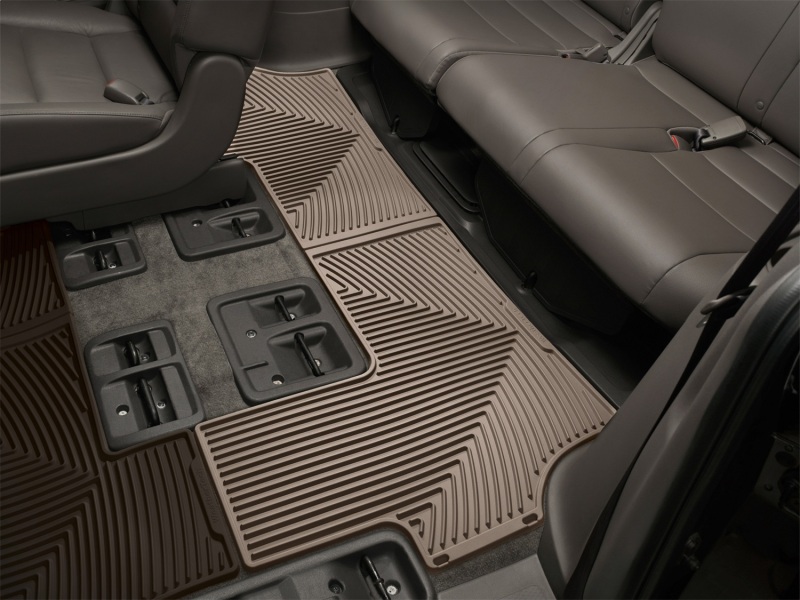Honda Odyssey Floor Mats - Rear - WeatherTech - All-Weather - Tan - `11-`27