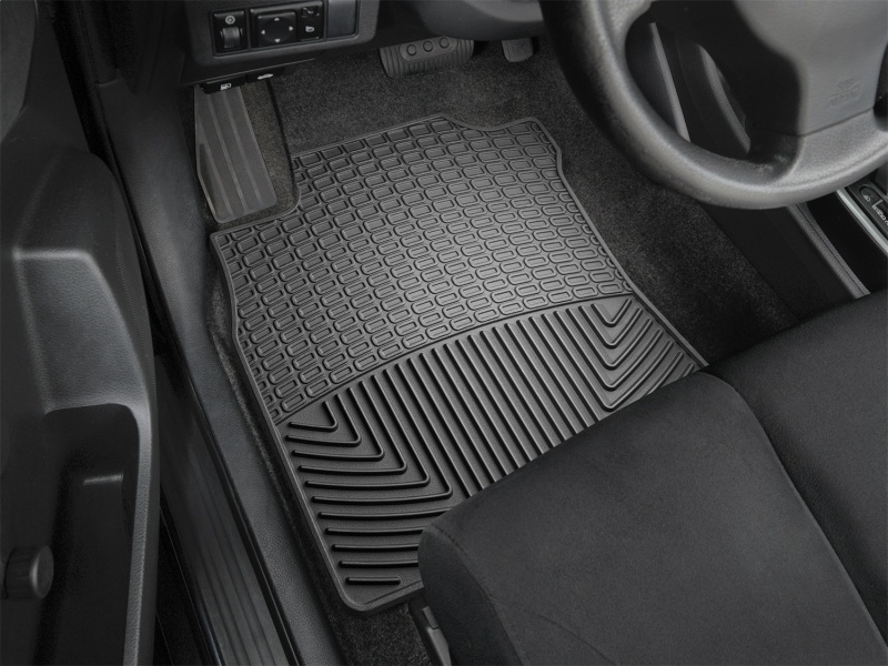 Nissan Versa Front Rubber Mats - WeatherTech - All-Weather - Black - `07-`11