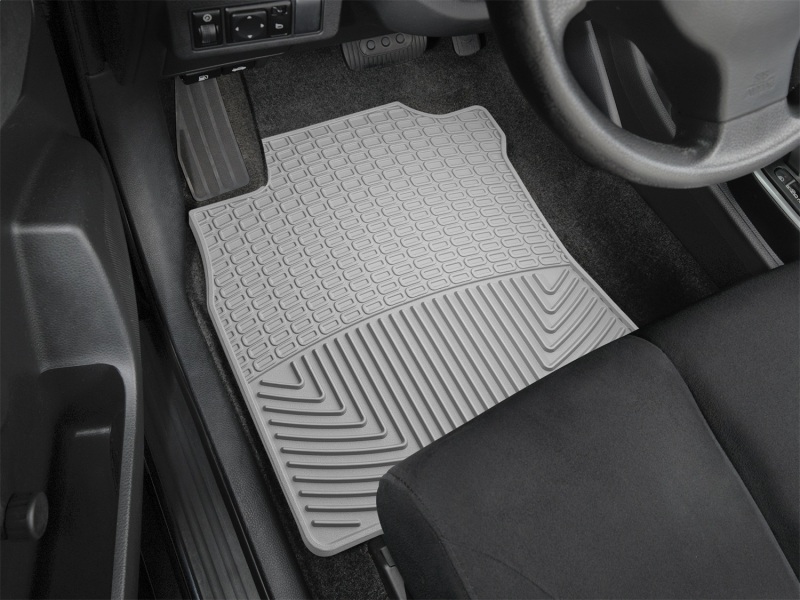 Nissan Versa Floor Mats - Front - WeatherTech - All-Weather - Grey - `07-`11