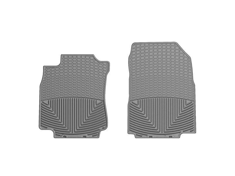 Nissan Versa Floor Mats - Front - WeatherTech - All-Weather - Grey - `07-`11