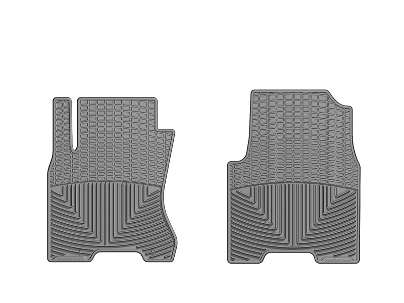 Nissan Rogue Rubber Mats - Front - WeatherTech - All-Weather - Grey - `08-`13