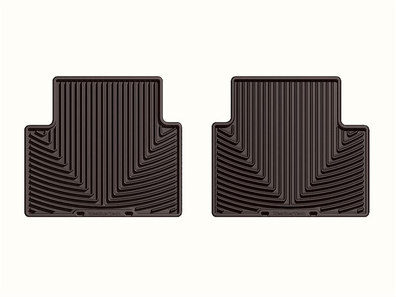Hyundai Kona Floor Mats - Rear - WeatherTech - All-Weather - Cocoa - `18-`23