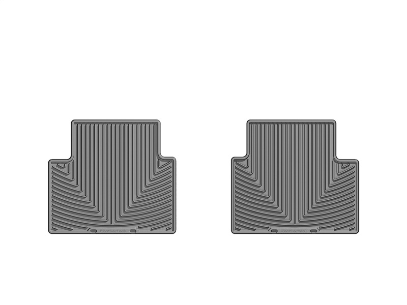 Nissan Rogue Floor Mats - Rear - WeatherTech - All-Weather - Grey - `08-`13