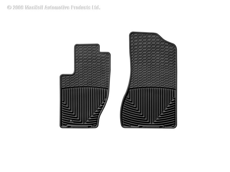 Jeep Grand Cherokee Floor Mats - Front - WeatherTech - Rubber - Black - `99-`04
