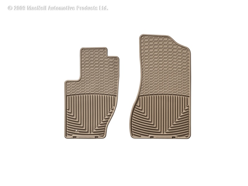 Jeep Grand Cherokee Floor Mats - Front - WeatherTech - All-Weather - Tan - `99-`04