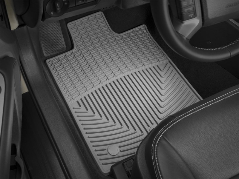 Ford Explorer Floor Mats - Front - WeatherTech - All-Weather Rubber - Black - `11-`27 Ford Explorer Floor Mats - Front - WeatherTech - All-Weather Rubber - Black - `11-`27