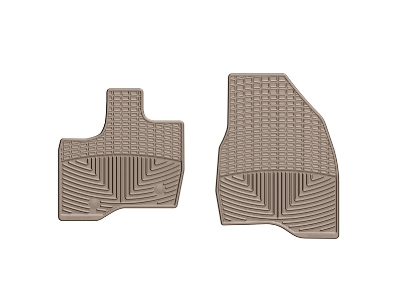 Ford Explorer Rubber Mats - Front - WeatherTech - Tan - `11-`27