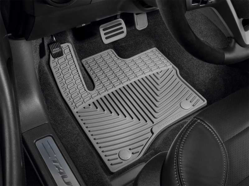 Ford Taurus Rubber Mats - Front - WeatherTech - All-Weather - Grey - `10-`27