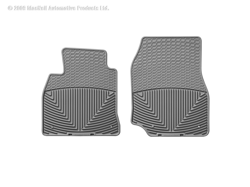 Lexus LX470 Rubber Floor Mats - Front - WeatherTech - All-Weather - Grey - `98-`06
