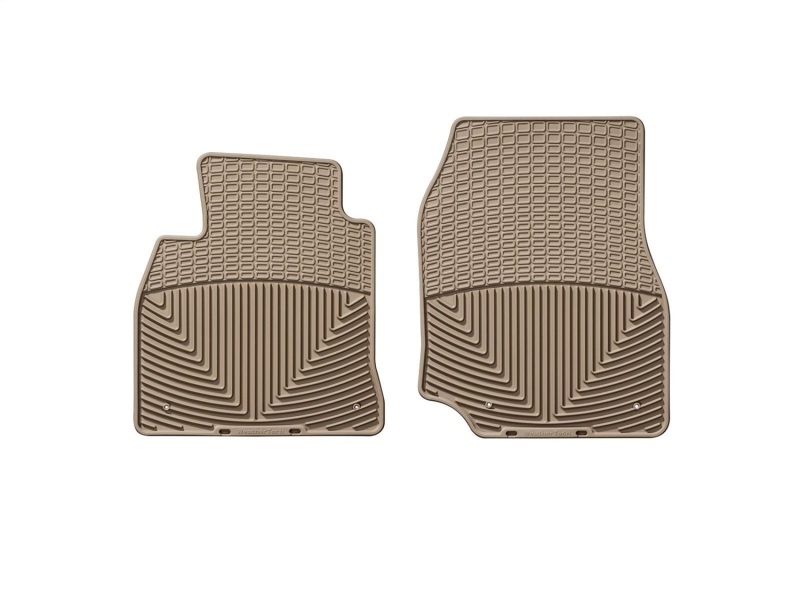 Lexus LX470 Floor Mats - Front - WeatherTech - Rubber - Tan - `98-`06