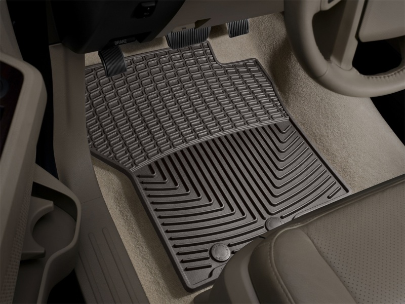 Ford Expedition Floor Mats - Rubber - Front - WeatherTech - All-Weather - Cocoa - `11-`14