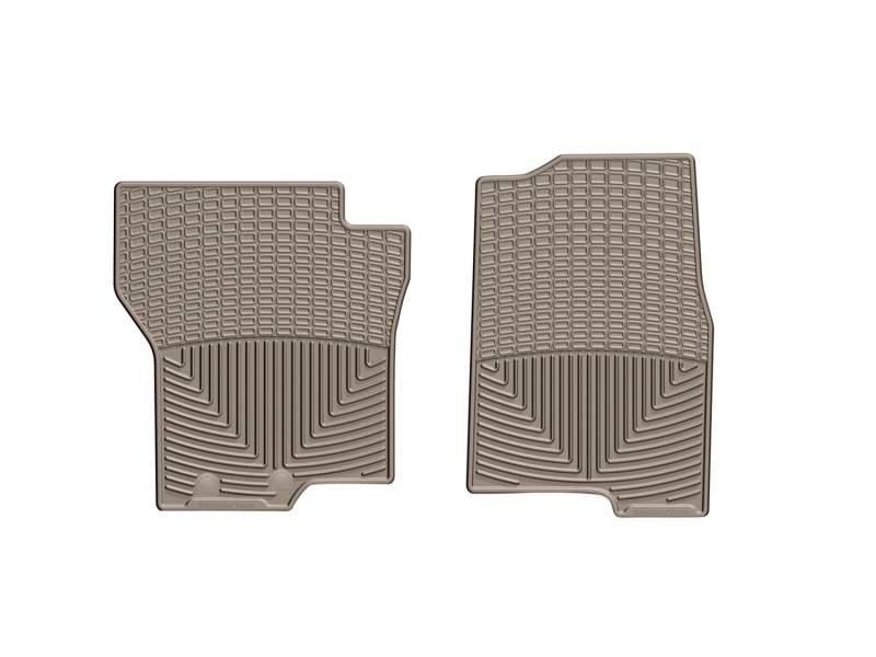 Ford Expedition Floor Mats - Front - WeatherTech - Rubber - Tan - `11-`27