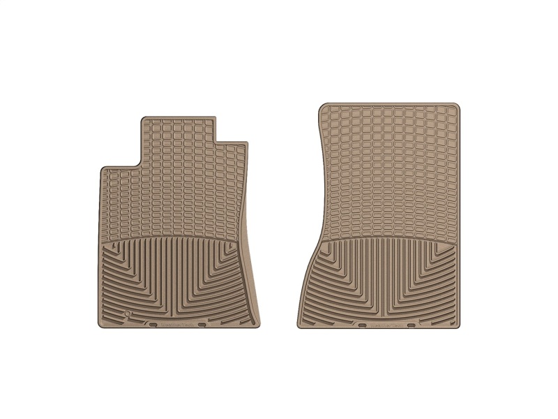 Cadillac CTS Front Rubber Mats - WeatherTech - All-Weather - Tan - `08-`13
