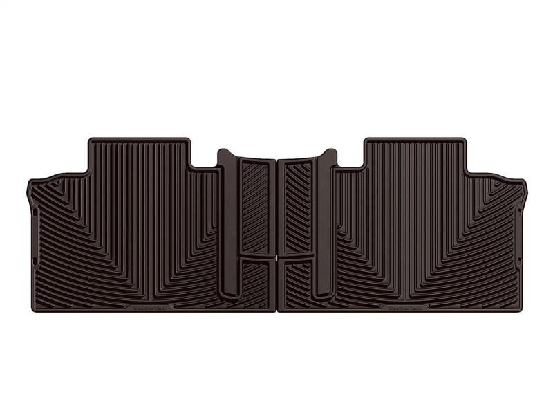 Toyota Sienna Rear Rubber Mats - WeatherTech - All-Weather - Cocoa - `11-`27
