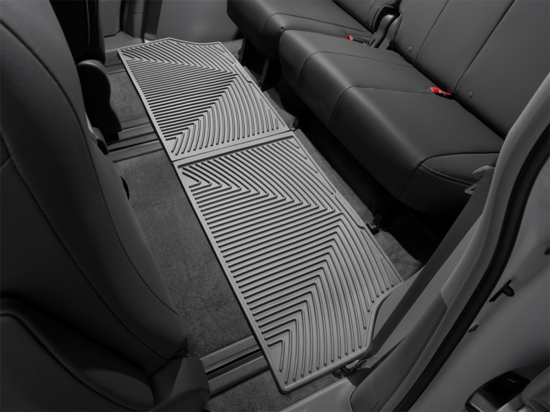 Toyota Sienna Rubber Mats - Rear - WeatherTech - All-Weather - Grey - `11-`27