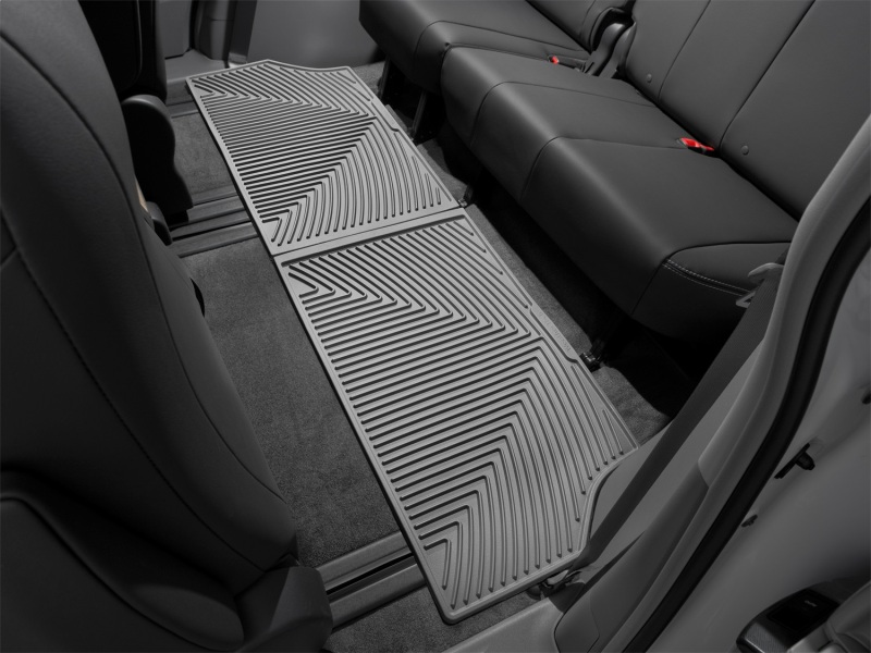 Toyota Sienna Rubber Mats - Rear - WeatherTech - All-Weather - Grey - `11-`27