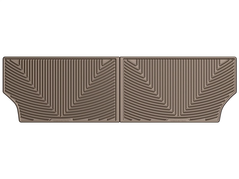 Toyota Sienna Rubber Mats - Rear - WeatherTech - All-Weather - Tan - `11-`27