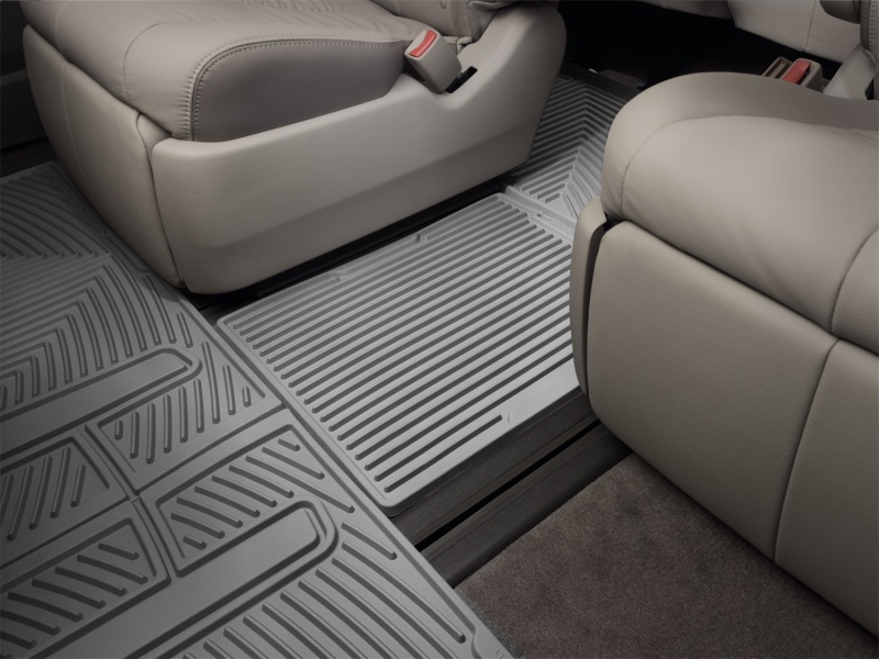Toyota Sienna Rear Rubber Mats - WeatherTech - Grey - `11-`27