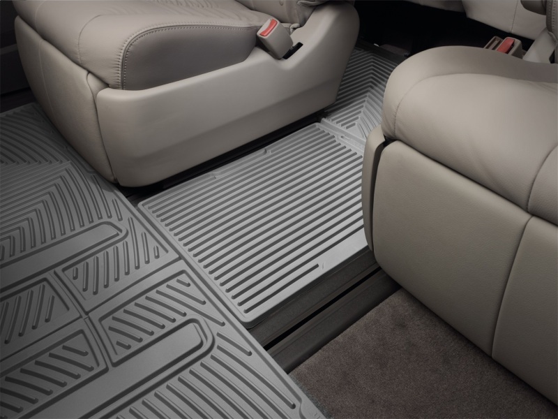 Toyota Sienna Rear Rubber Mats - WeatherTech - Grey - `11-`27