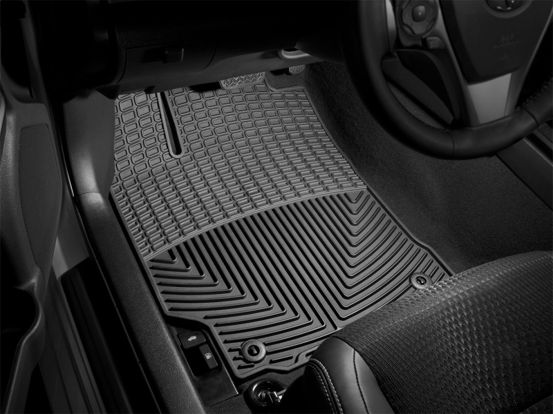 Toyota Camry Floor Mats - Front - WeatherTech - Rubber - Black - `12-`27