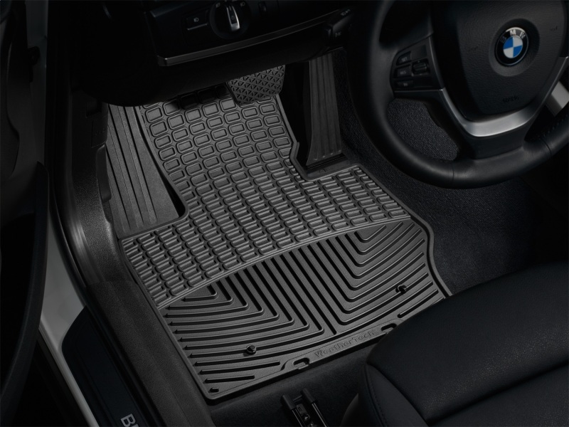 BMW X3 Rubber Floor Mats - Front - WeatherTech - Black - `11-`27