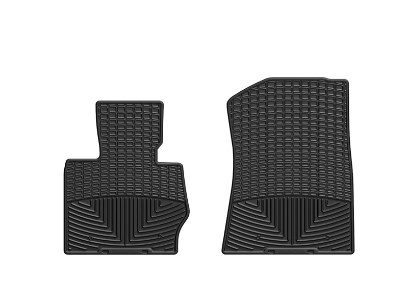 BMW X3 Rubber Floor Mats - Front - WeatherTech - Black - `11-`27