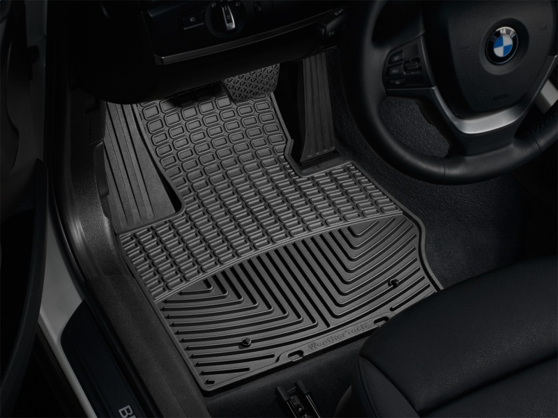 BMW X3 Rubber Floor Mats - Front - WeatherTech - Black - `11-`27