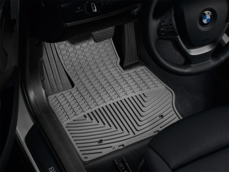 BMW X3 Floor Mats - Front - WeatherTech - All-Weather - Grey - `11-`27