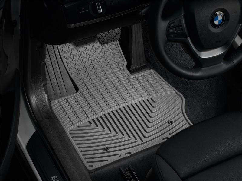 BMW X3 Floor Mats - Front - WeatherTech - All-Weather - Grey - `11-`27
