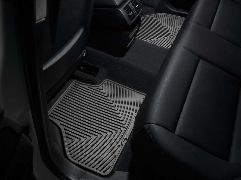 BMW X3 Rear Rubber Floor Mats - WeatherTech - All-Weather - Black - `11-`27