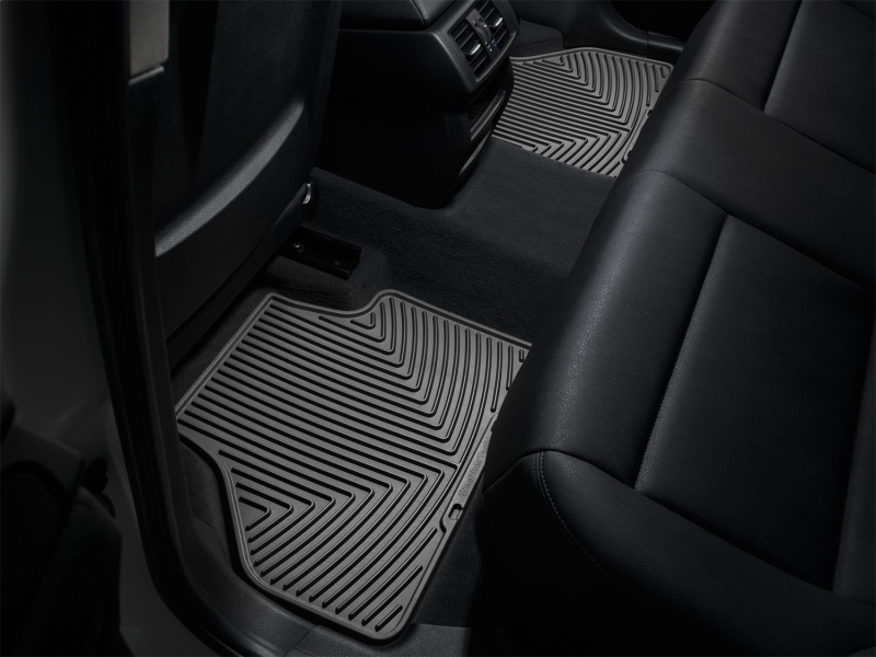 BMW X3 Rear Rubber Floor Mats - WeatherTech - All-Weather - Black - `11-`27