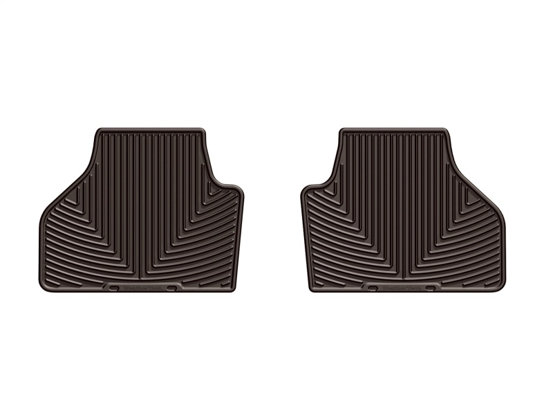 BMW X3 Floor Mats - Rear - WeatherTech - All-Weather - Cocoa - `11-`27