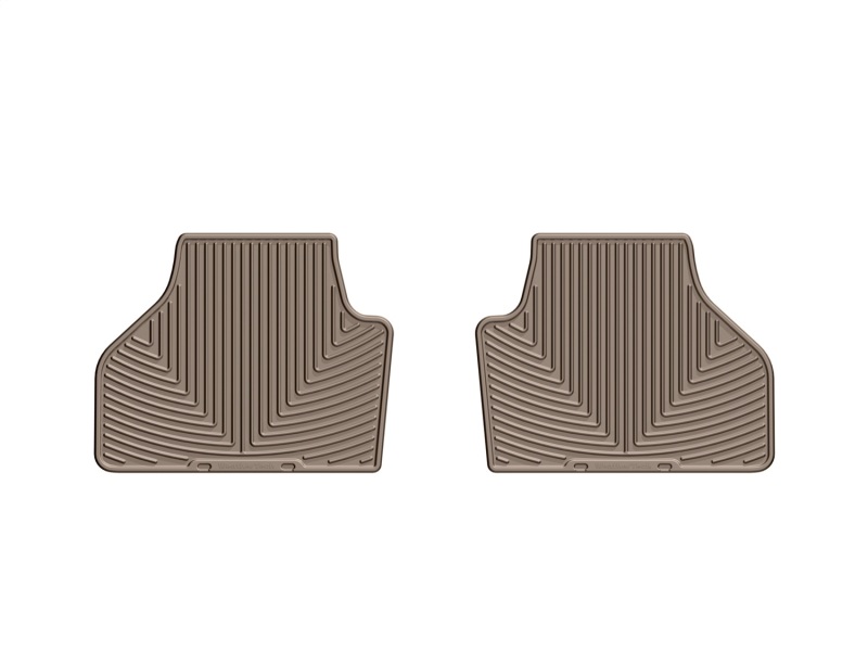 BMW X3 Floor Mats - Rear - WeatherTech - Rubber - Tan - `11-`27