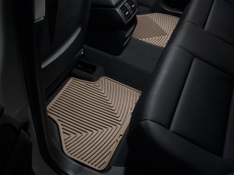 BMW X3 Floor Mats - Rear - WeatherTech - Rubber - Tan - `11-`27