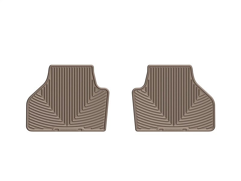BMW X3 Floor Mats - Rear - WeatherTech - Rubber - Tan - `11-`27
