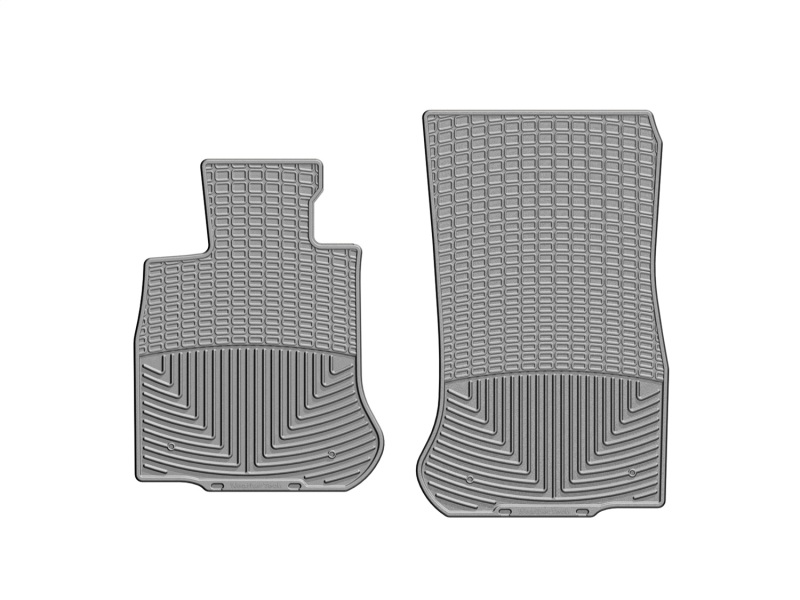 BMW 6 Series Floor Mats - Front - WeatherTech - Rubber - Grey - `12-`27