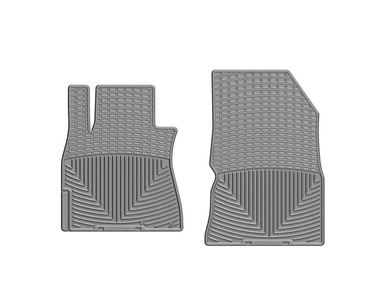 Nissan Versa Floor Mats - Front - WeatherTech - All-Weather - Grey - `12-`27