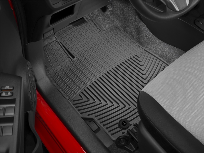 Toyota Yaris Floor Mats - Front - WeatherTech - All-Weather - Black - `12-`27