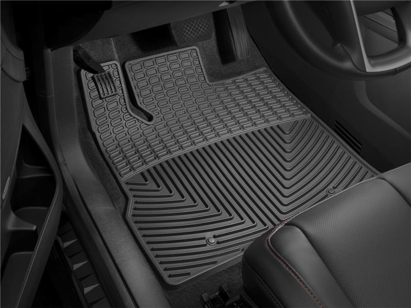BMW 3 Series Floor Mat Set - Front + Rear - WeatherTech - All-Weather - Black - `12-`27