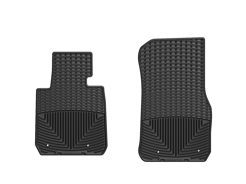 BMW 3 Series Floor Mats - Front - WeatherTech - Rubber - Black - `12-`27