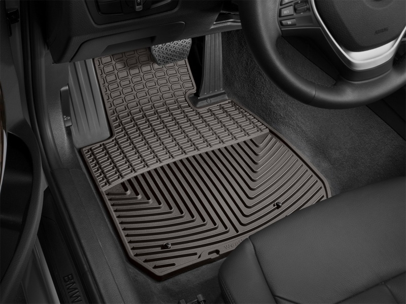 BMW 2-Series Floor Mats - Front - WeatherTech - Rubber - Cocoa - `14-`27