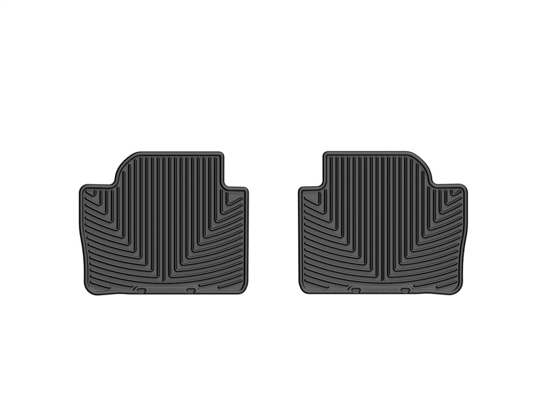 BMW 3 Series Rear Rubber Mats - WeatherTech - All-Weather - Black - `12-`27