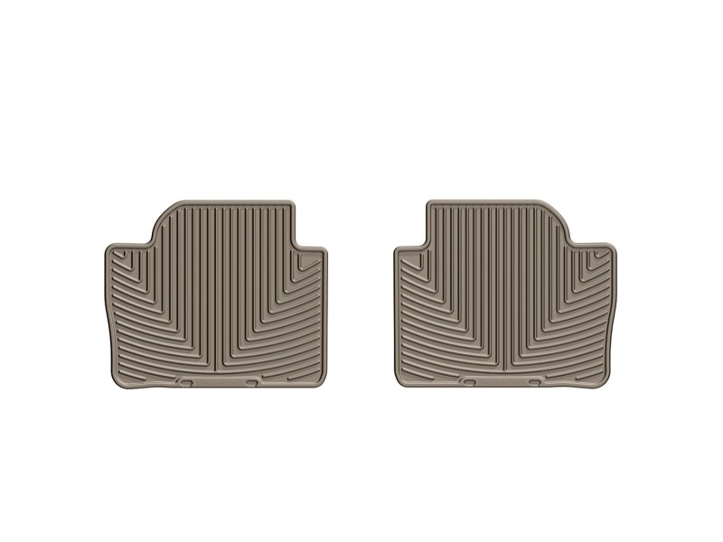 BMW 3 Series Floor Mats - Rear - WeatherTech - Rubber - Tan - `12-`27