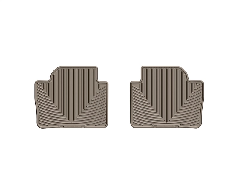 BMW 3 Series Floor Mats - Rear - WeatherTech - Rubber - Tan - `12-`27