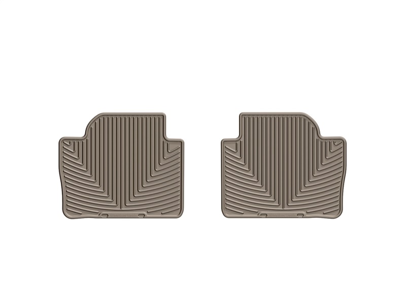 BMW 3 Series Floor Mats - Rear - WeatherTech - Rubber - Tan - `12-`27