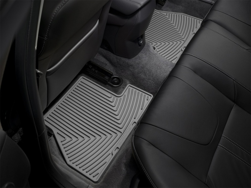 Ford Focus Rubber Mat Set - Rear - WeatherTech - All-Weather - Grey - `12-`27