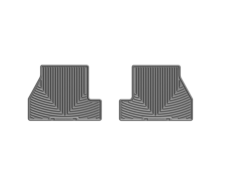 Ford Focus Rubber Mat Set - Rear - WeatherTech - All-Weather - Grey - `12-`27